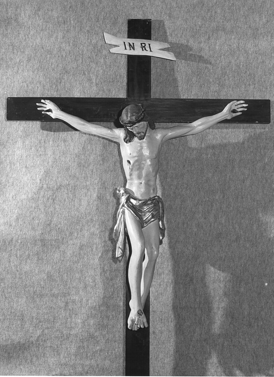 crocifisso, opera isolata - ambito lombardo (sec. XIX)