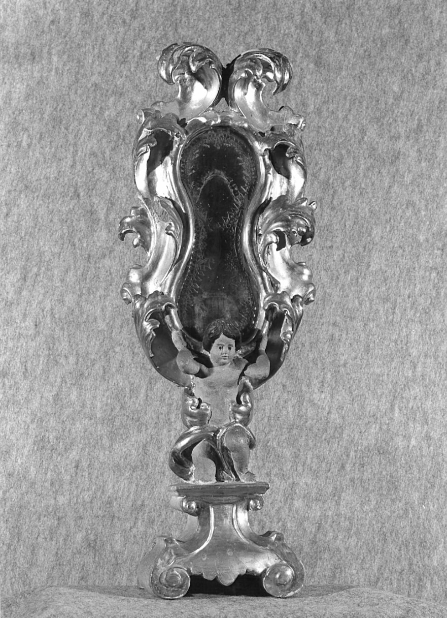 reliquiario, coppia di Zotti Matteo (sec. XVIII)