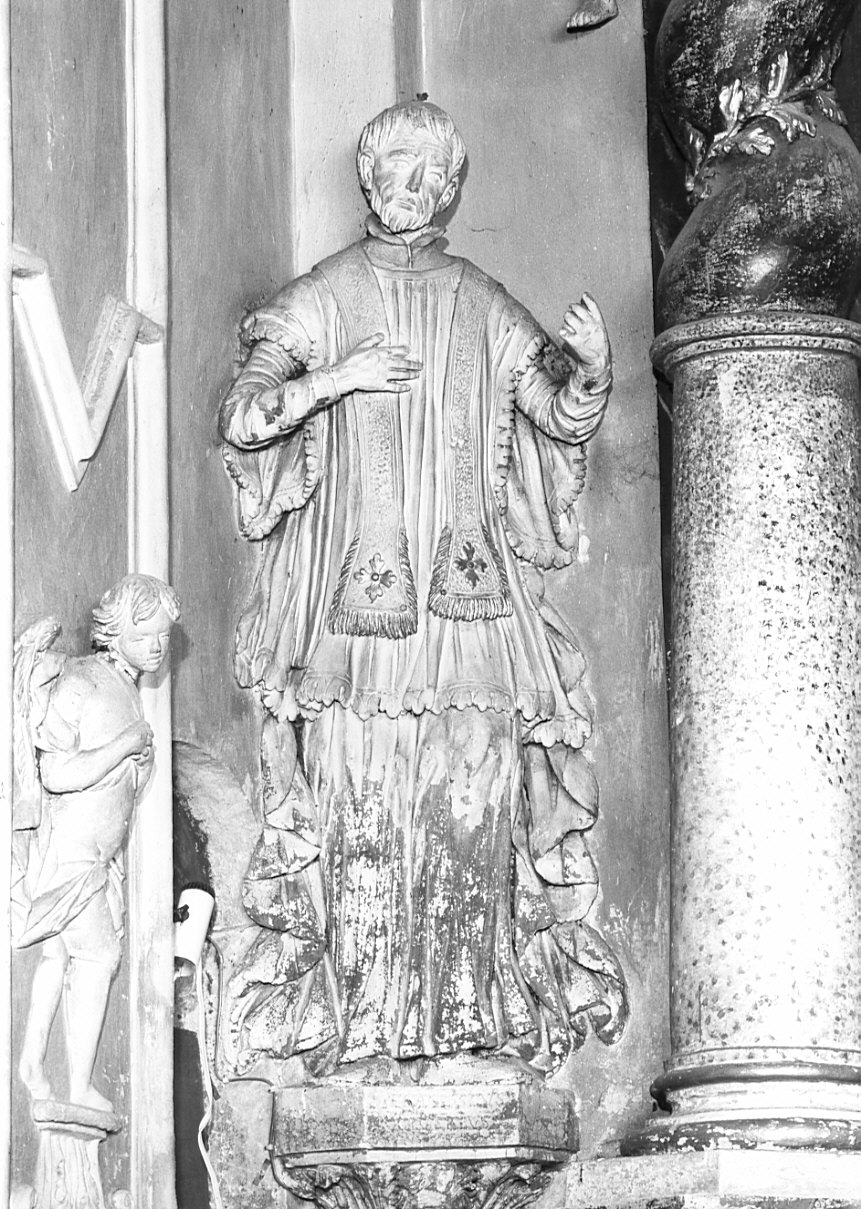 San Francesco Saverio (scultura, elemento d'insieme) di Zermella Lorenzo (sec. XVIII)