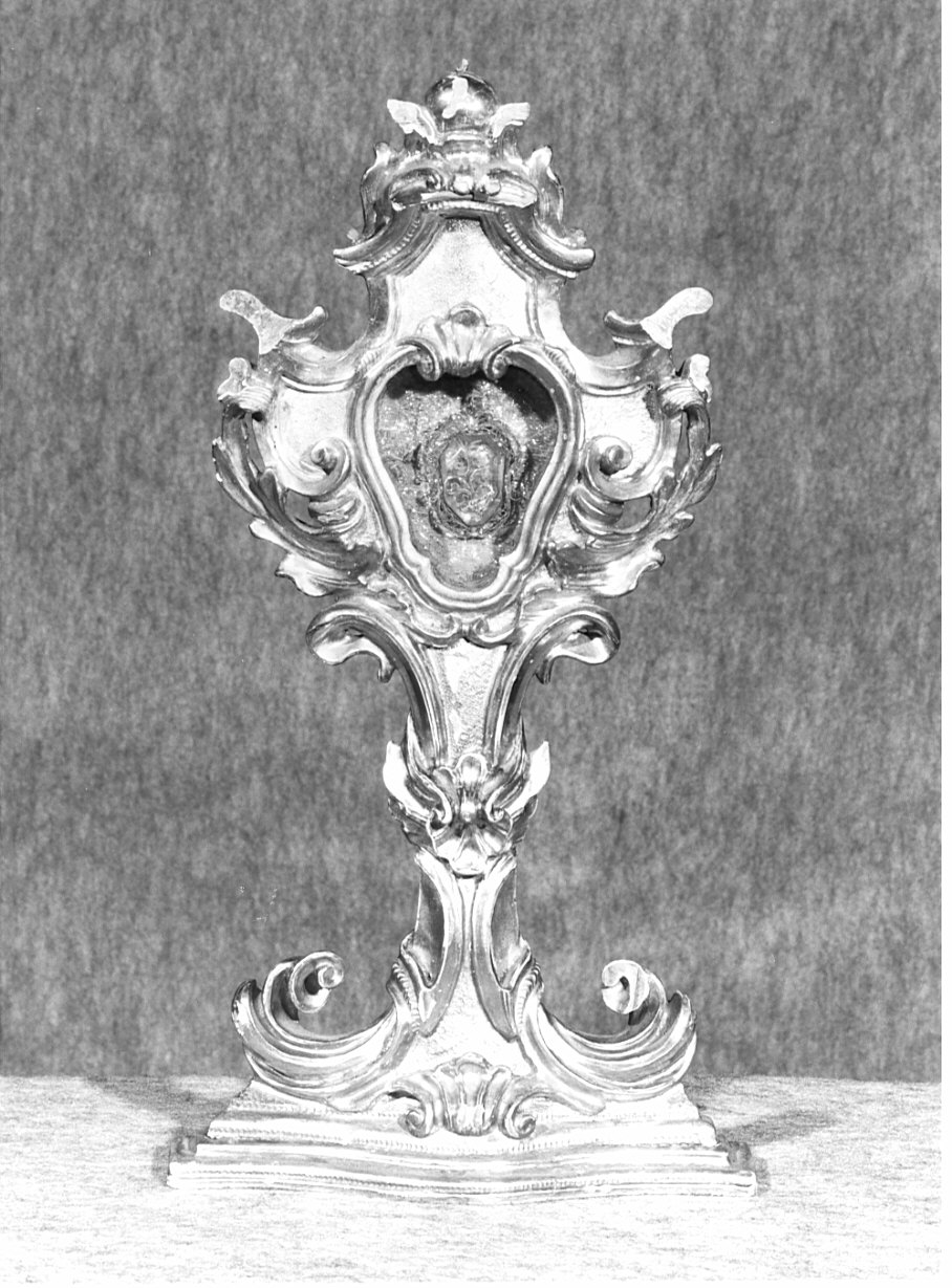 reliquiario - a ostensorio, opera isolata - bottega lombarda (sec. XVIII)