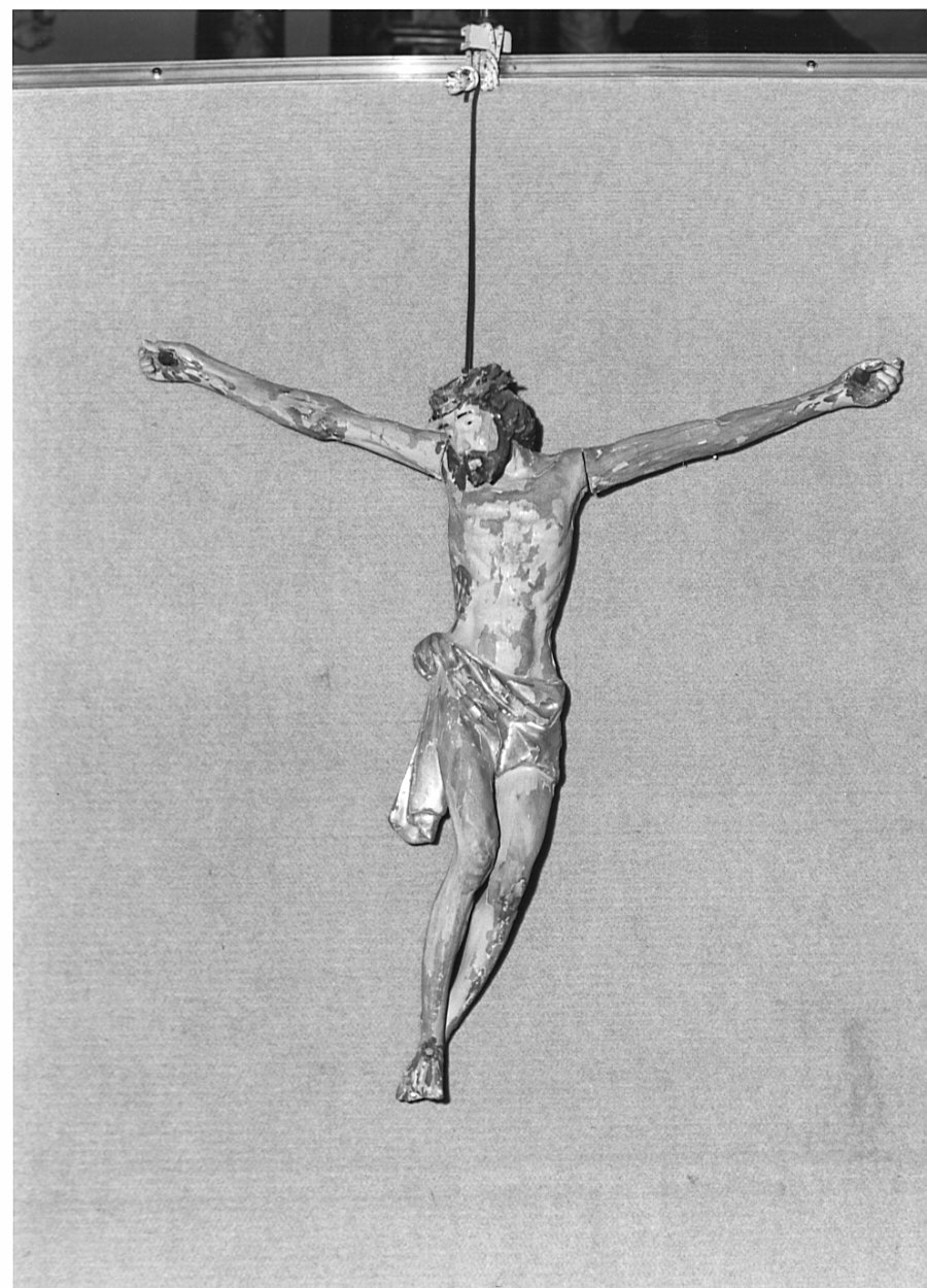 crocifisso, opera isolata - ambito lombardo (sec. XVIII)