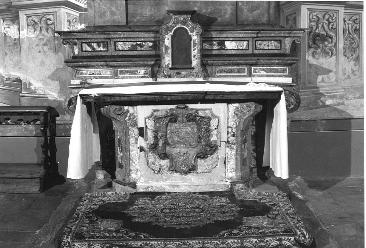 altare, opera isolata - ambito lombardo (prima metà sec. XVIII)