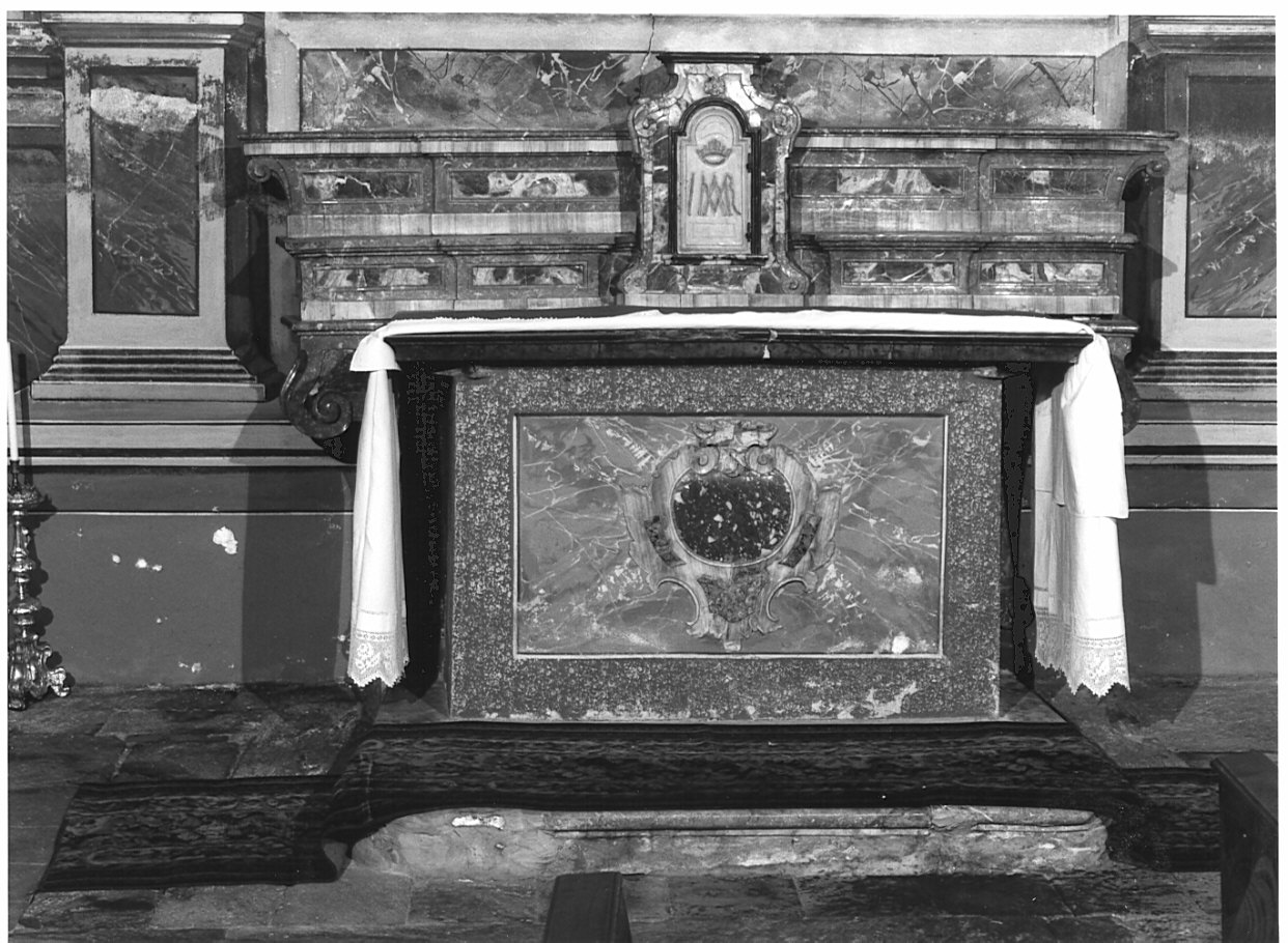 altare, opera isolata - ambito lombardo (sec. XVIII)