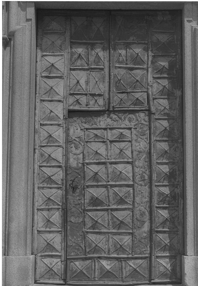 porta, opera isolata di Fol Antonio (secondo quarto sec. XVIII)