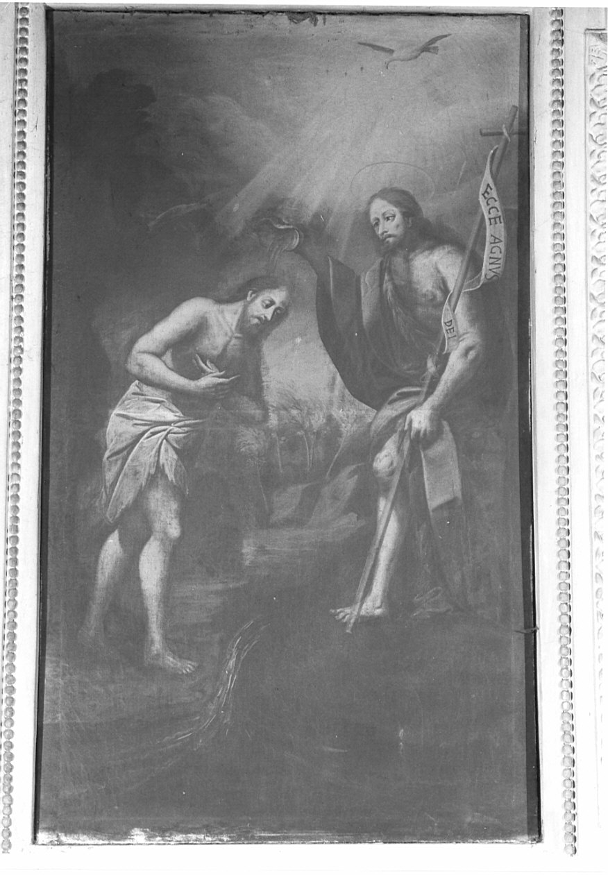 battesimo di Cristo (dipinto, opera isolata) di Piatti Francesco (seconda metà sec. XVII)
