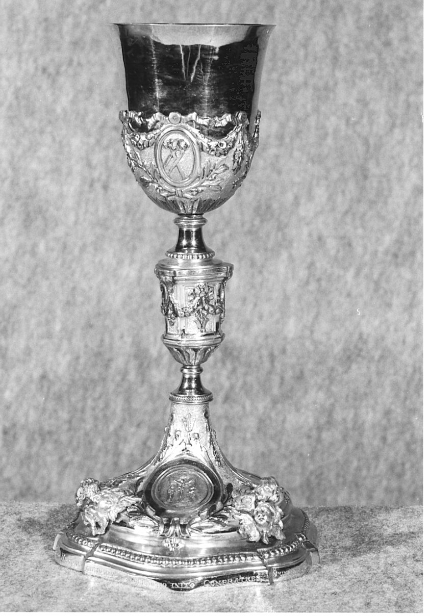 calice, opera isolata - manifattura lombarda (primo quarto sec. XX)