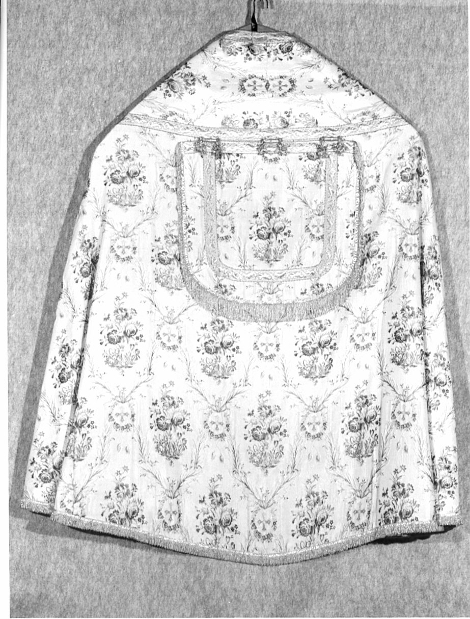 paramento liturgico - manifattura lombarda (seconda metà sec. XIX)