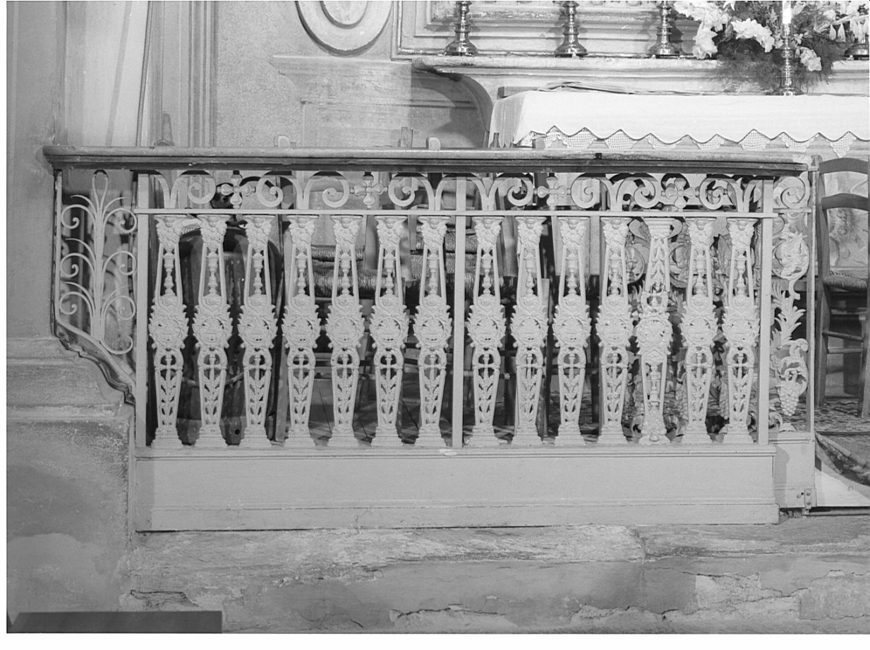 balaustrata, coppia - ambito lombardo (sec. XIX)