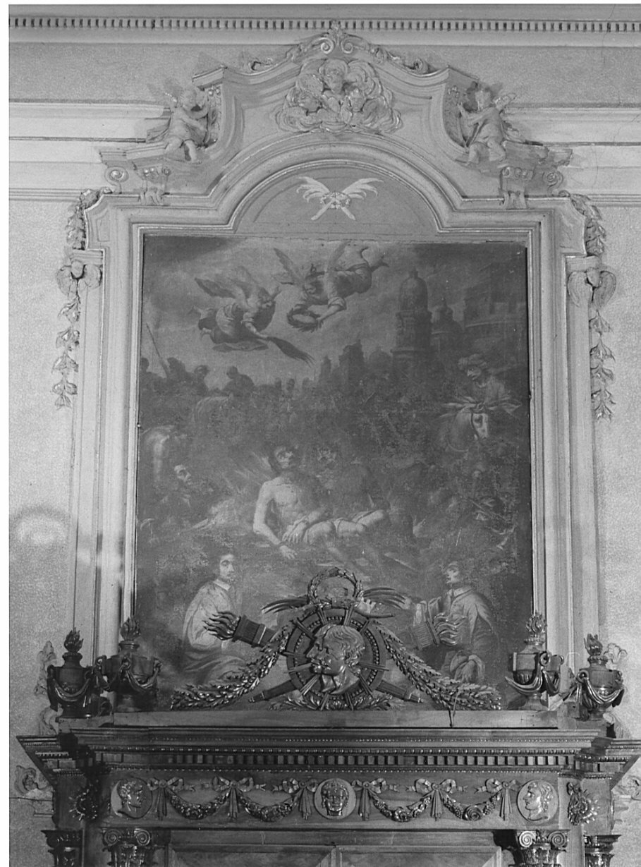 decorazione plastica, elemento d'insieme - ambito lombardo (sec. XVIII)