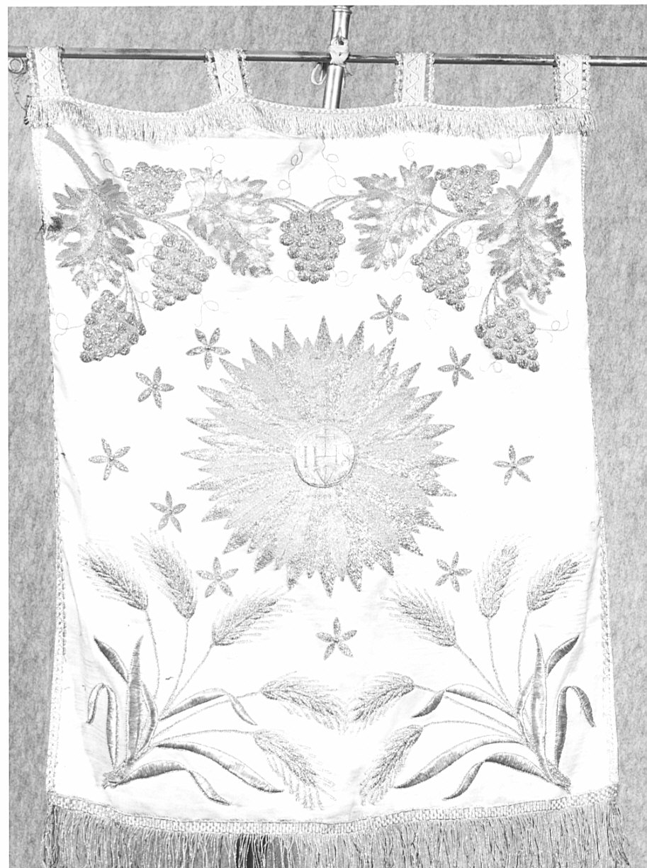 stendardo, opera isolata - manifattura italiana (inizio sec. XIX)