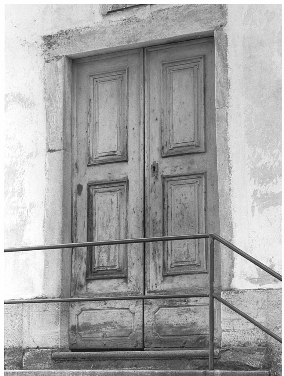 porta - a due battenti, opera isolata - ambito valtellinese (sec. XVIII)