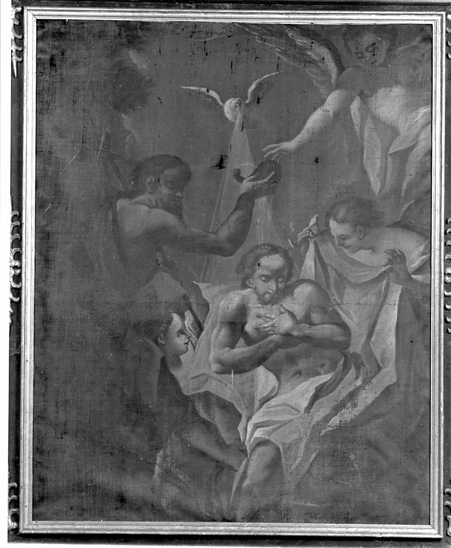 battesimo di Cristo (dipinto, opera isolata) - ambito valtellinese (prima metà sec. XVIII)