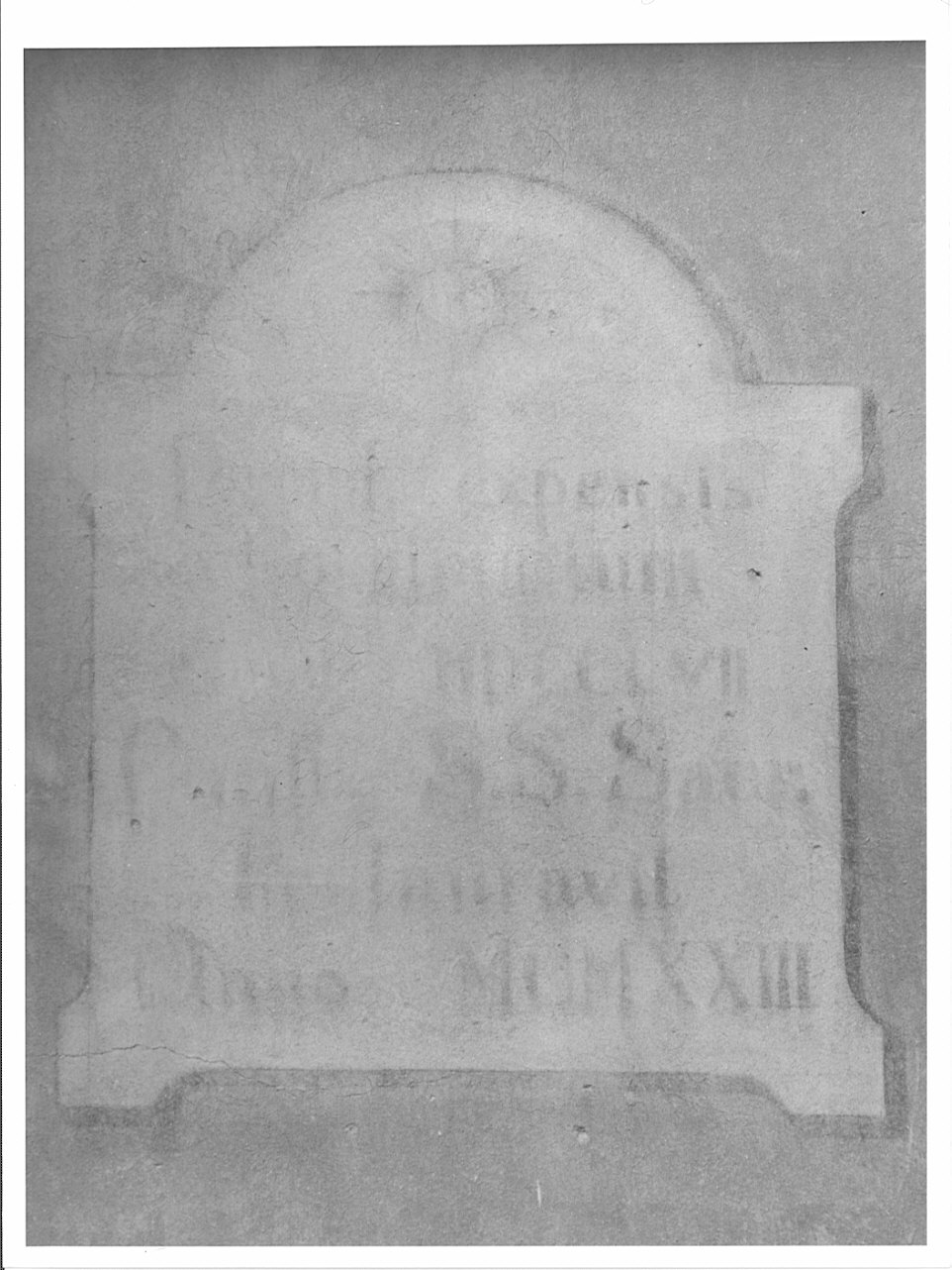 lapide, opera isolata - ambito valtellinese (sec. XX)