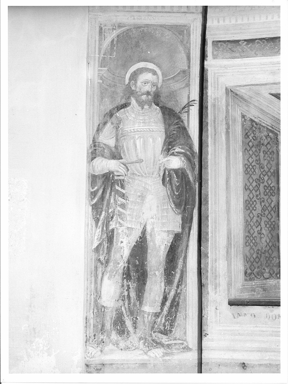 San Cassiano (dipinto, elemento d'insieme) di Valorsa Cipriano (sec. XVI)