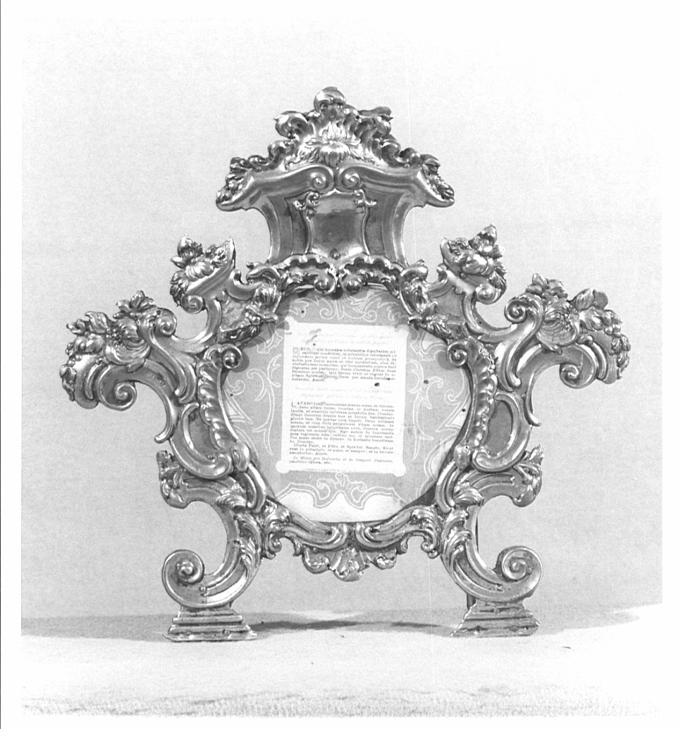 cartagloria, opera isolata - bottega lombarda (sec. XVIII)