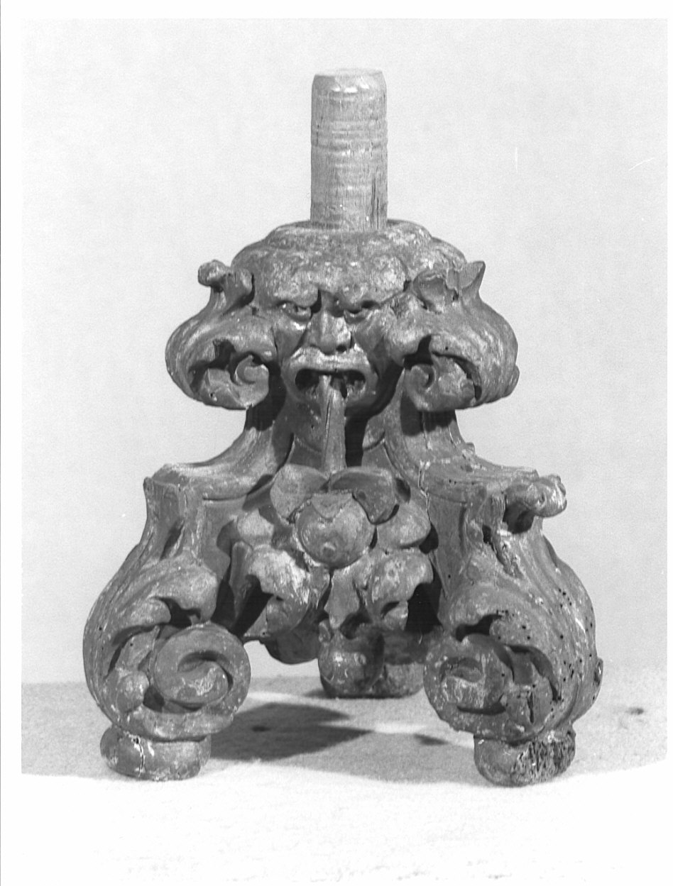 base per croce d'altare, opera isolata - bottega lombarda (sec. XVIII)