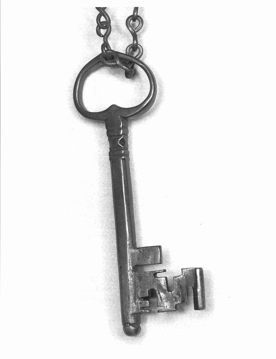 chiave, opera isolata - bottega lombarda (sec. XVIII)