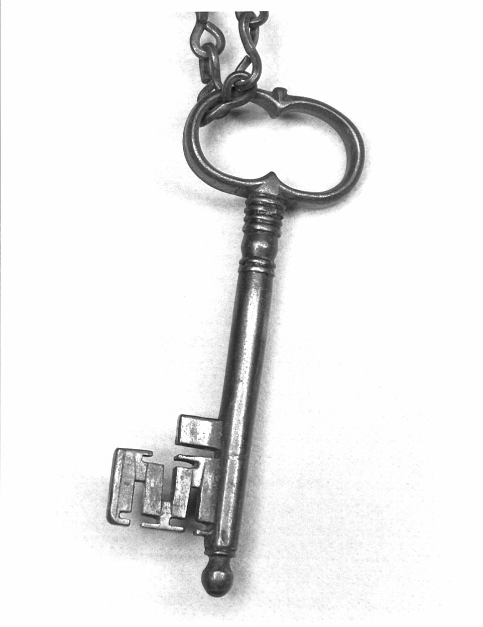 chiave, opera isolata - bottega lombarda (sec. XVIII)