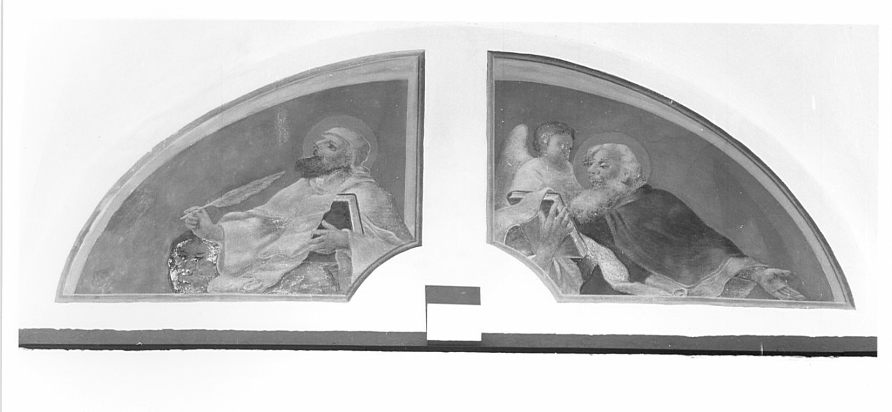 San Marco Evangelista/ San Matteo Evangelista (dipinto, opera isolata) - ambito lombardo (primo quarto sec. XX)