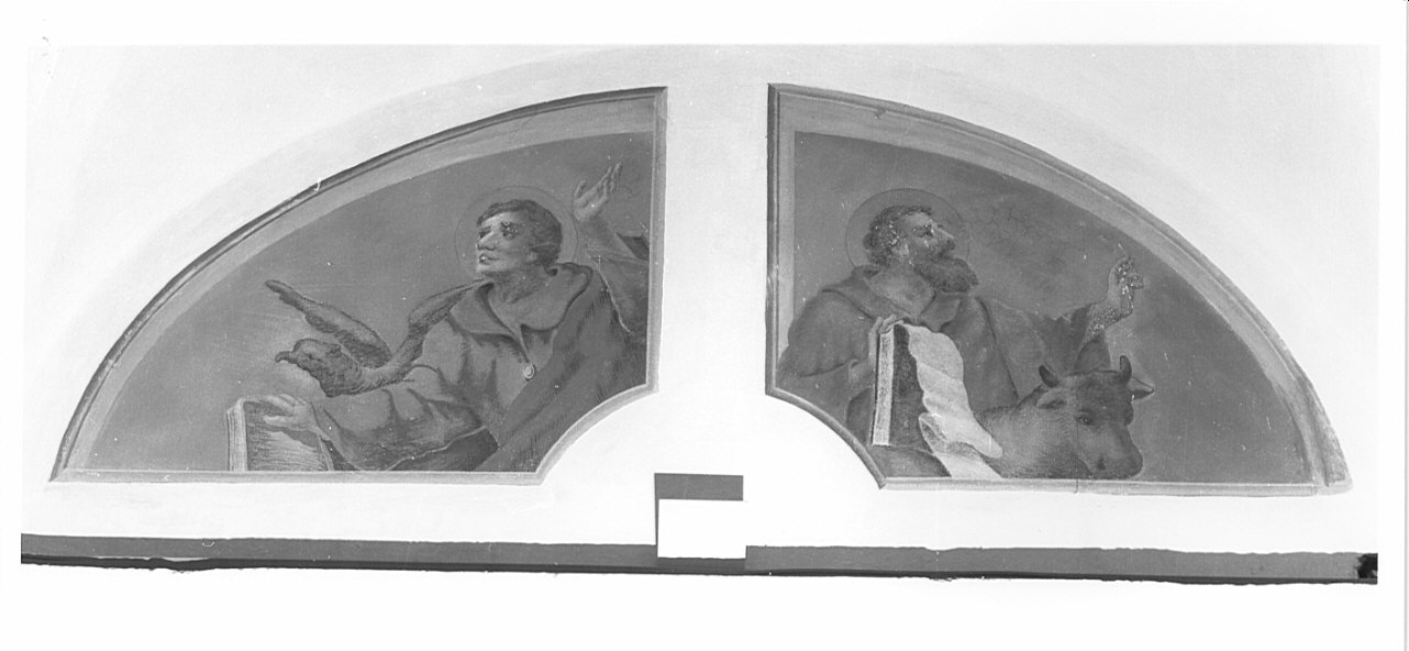 San Giovanni Evangelista/ San Luca Evangelista (dipinto, opera isolata) - ambito lombardo (primo quarto sec. XX)