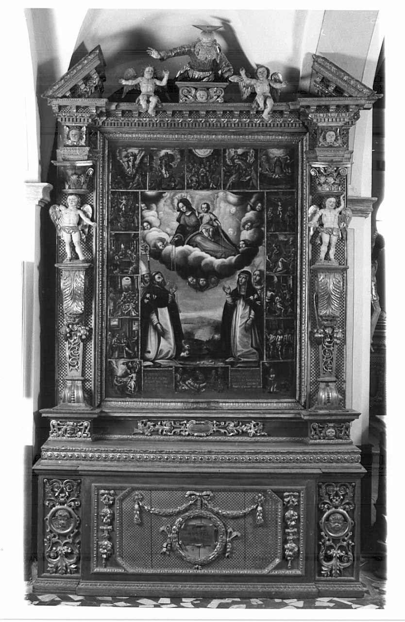 altare, insieme - bottega lombarda (sec. XVIII)