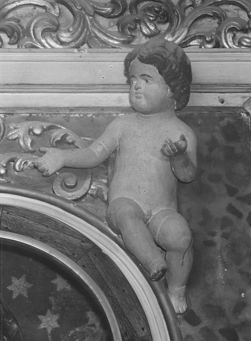 angioletto (statua, elemento d'insieme) - ambito lombardo (fine/inizio secc. XVII/ XVIII)