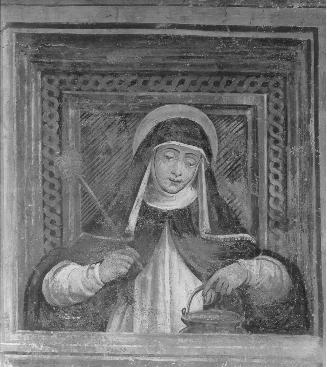 Santa Marta (dipinto, elemento d'insieme) - ambito lombardo (sec. XVI)