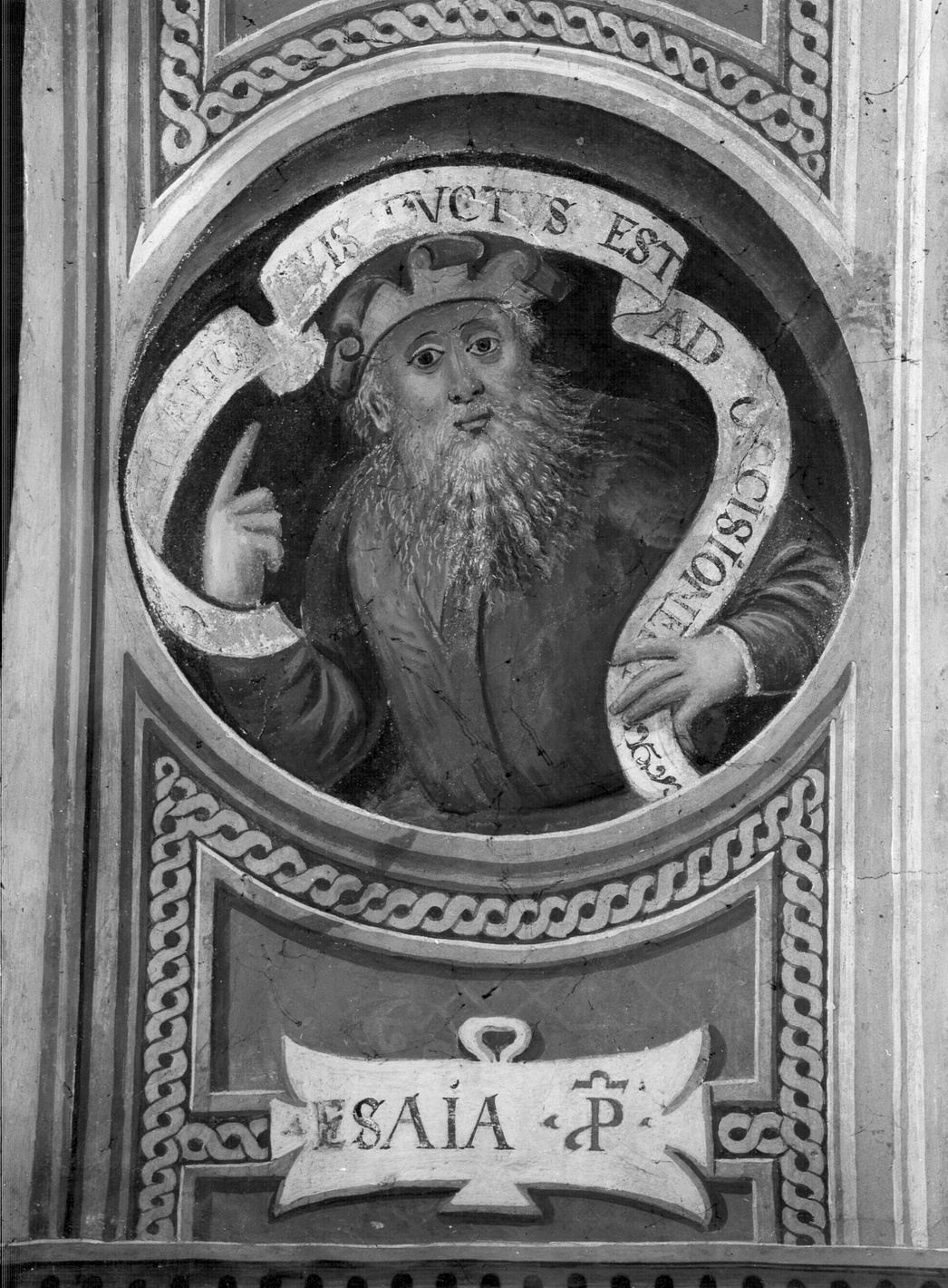 Isaia (dipinto, elemento d'insieme) - ambito lombardo (sec. XVI)