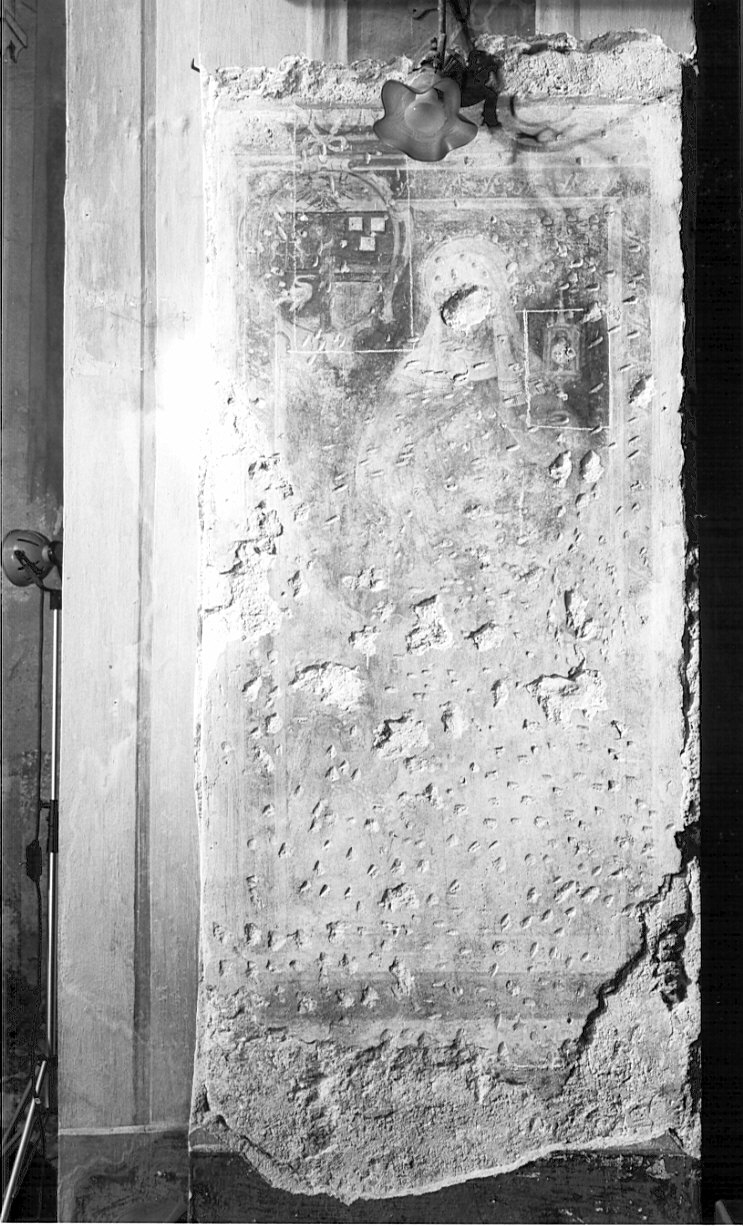 Santa Chiara (dipinto, frammento) - ambito lombardo (prima metà sec. XVI)