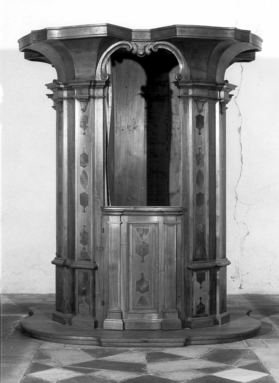 confessionale, opera isolata di Peder Matthias (attribuito) (sec. XVIII)
