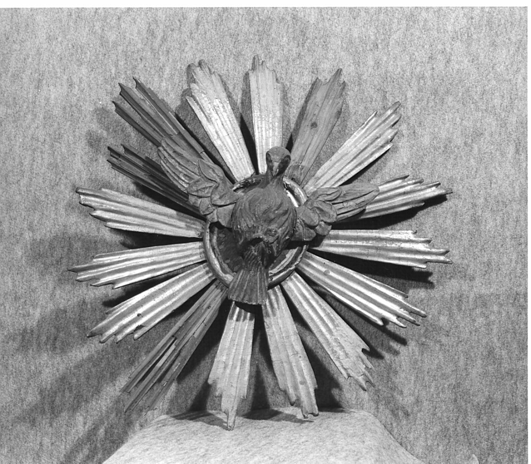 colomba dello Spirito Santo (rilievo, opera isolata) - produzione lombarda (metà sec. XVIII)