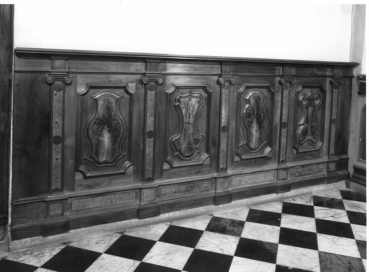 boiserie, coppia di Tamagnino Giuseppe Maria (bottega) (sec. XX)