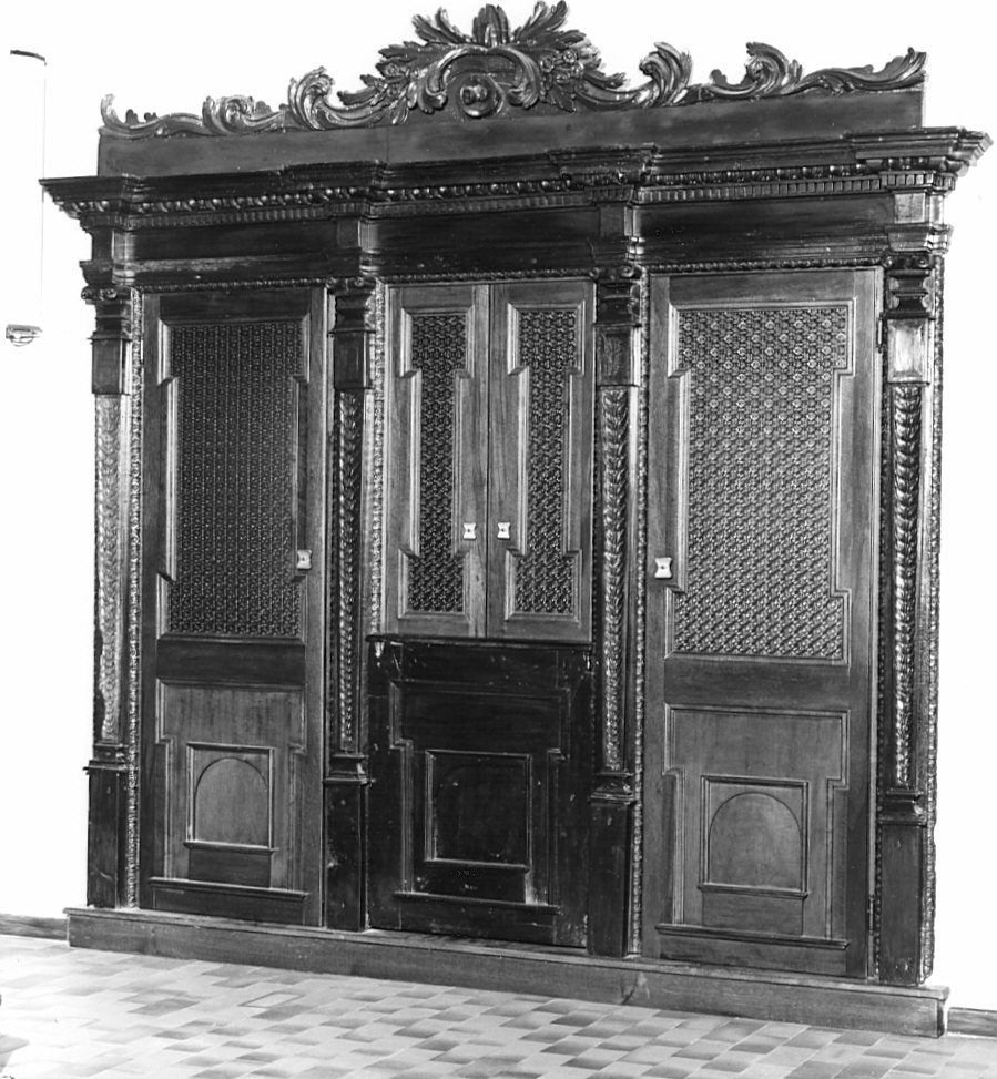 confessionale, opera isolata - ambito valtellinese (sec. XVIII)