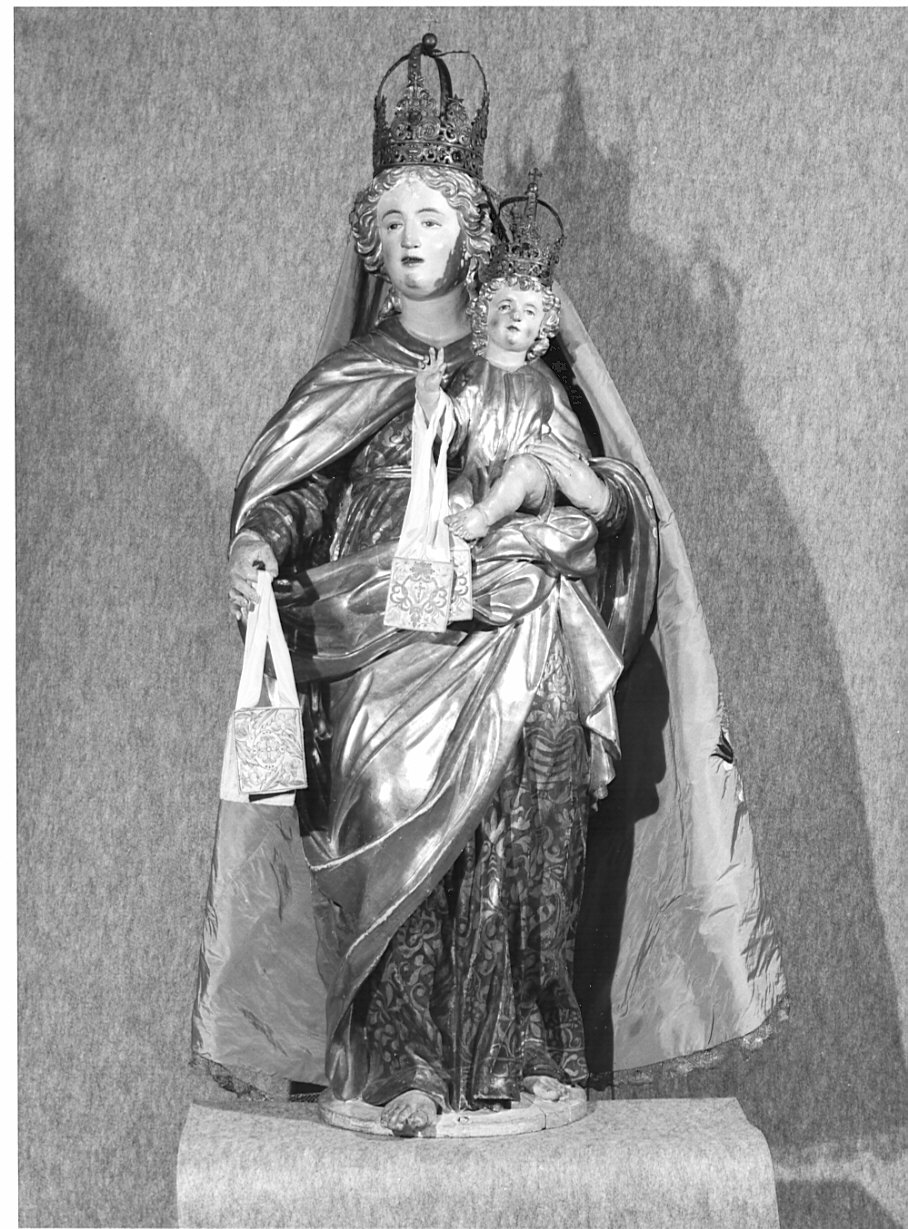 Madonna con Bambino (statua, opera isolata) - ambito lombardo (sec. XVIII)