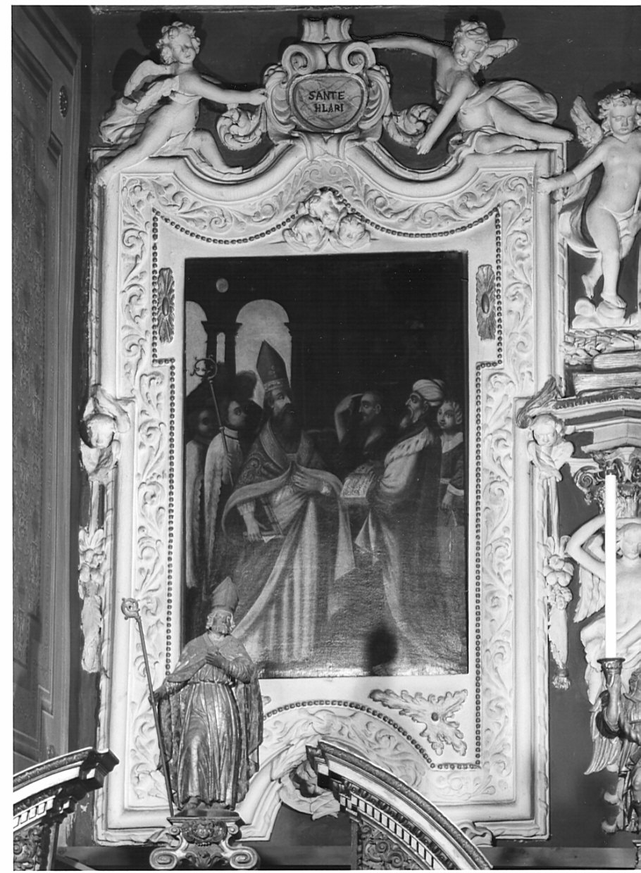 decorazione plastica, coppia - ambito lombardo (sec. XVIII)