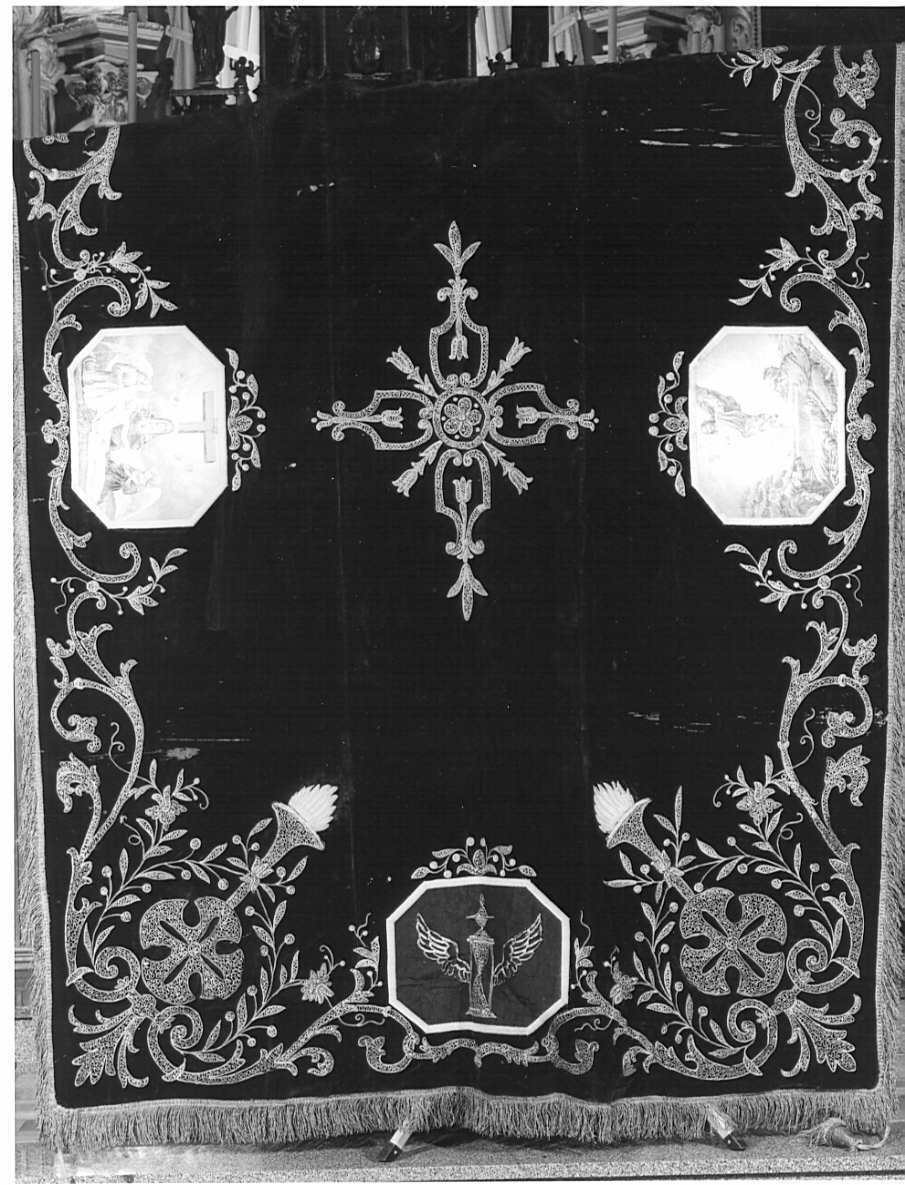 drappo, opera isolata - manifattura italiana (prima metà sec. XX)