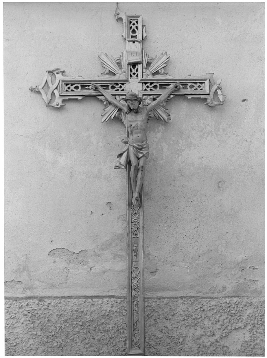 croce processionale, opera isolata - ambito lombardo (fine/inizio secc. XIX/ XX)