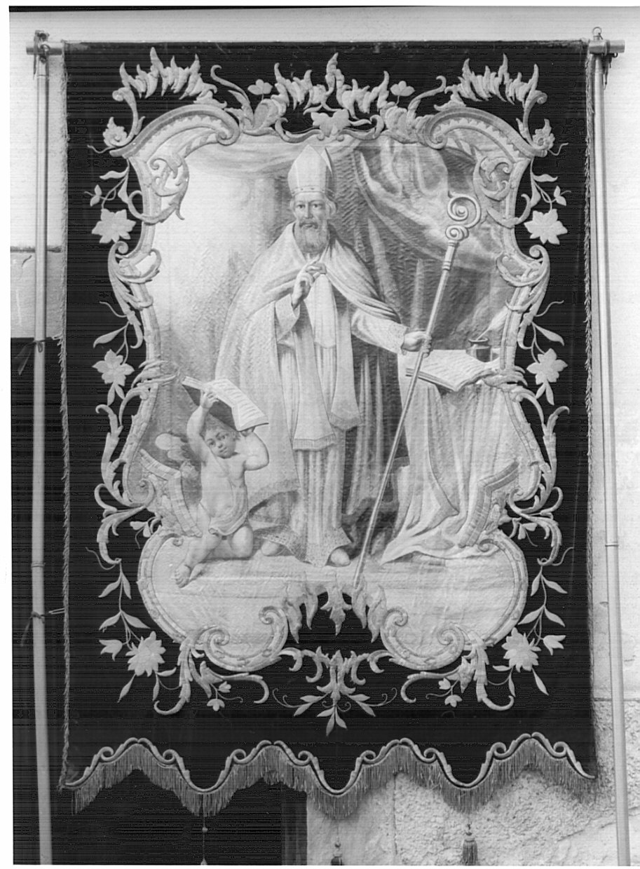 stendardo processionale - manifattura lombarda (prima metà sec. XIX)