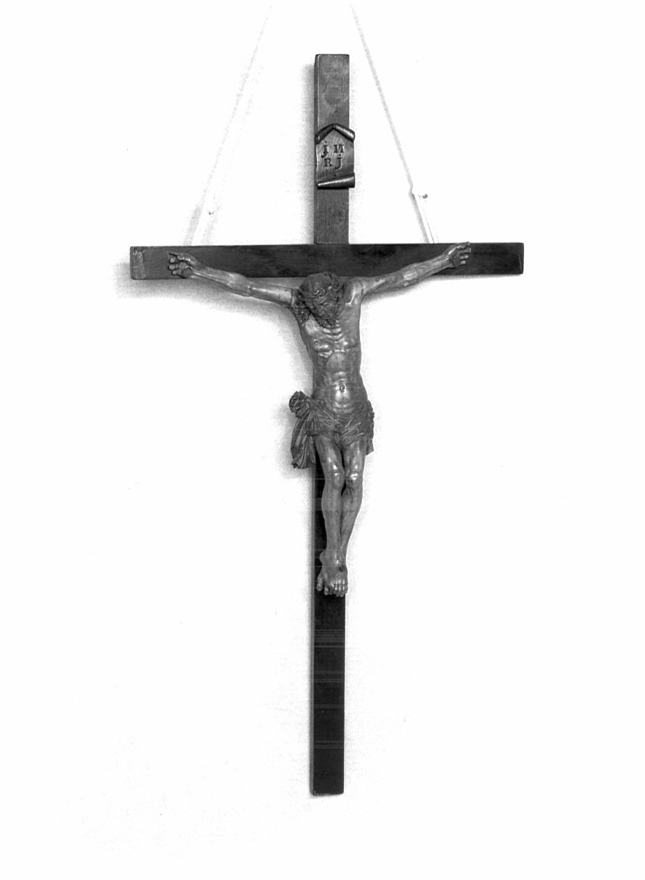 crocifisso, opera isolata - ambito lombardo (fine/inizio secc. XVI/ XVII)