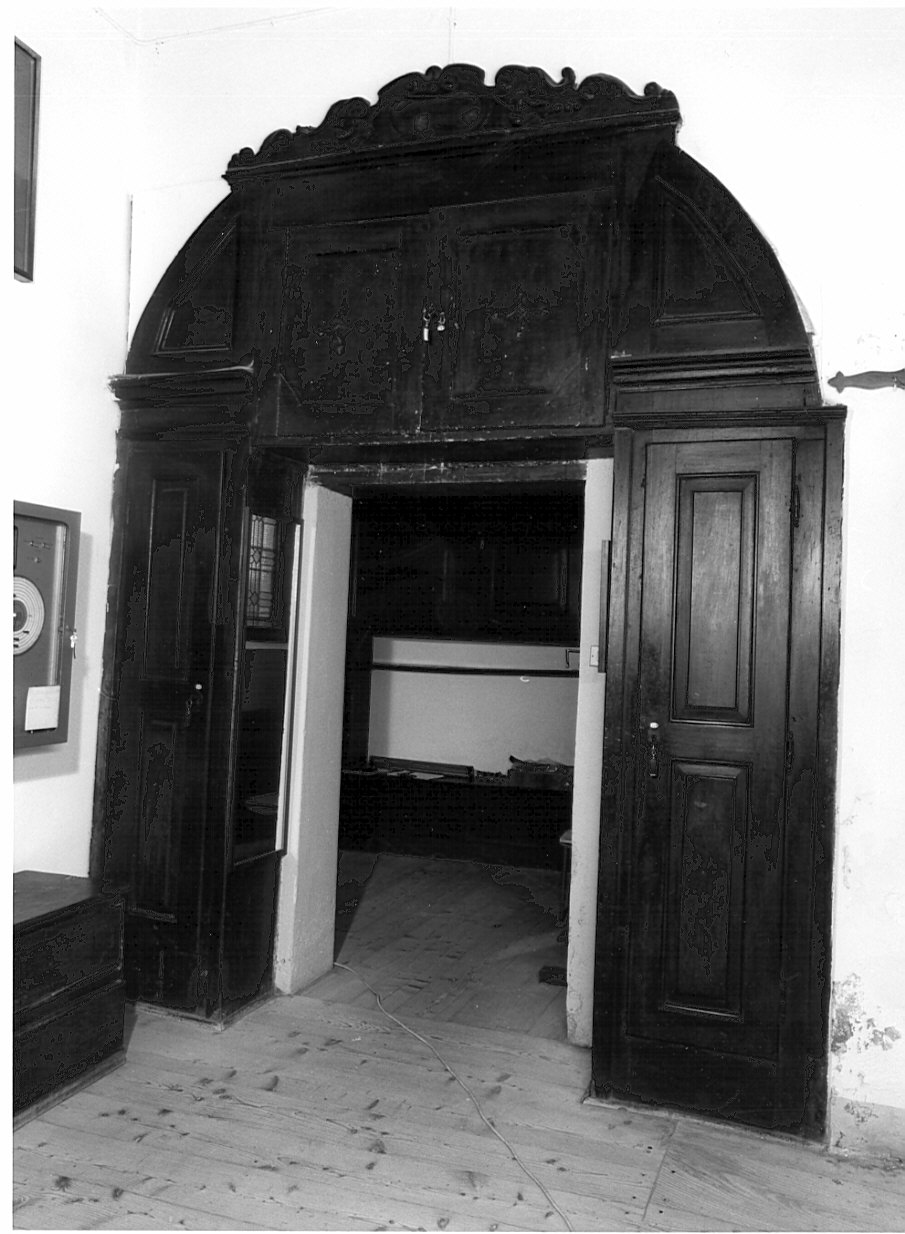 armadio - a muro, opera isolata - ambito valtellinese (sec. XIX)