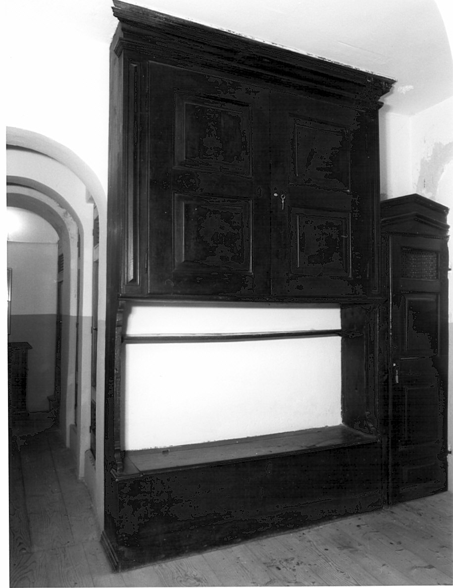 armadio, opera isolata - ambito valtellinese (sec. XIX)