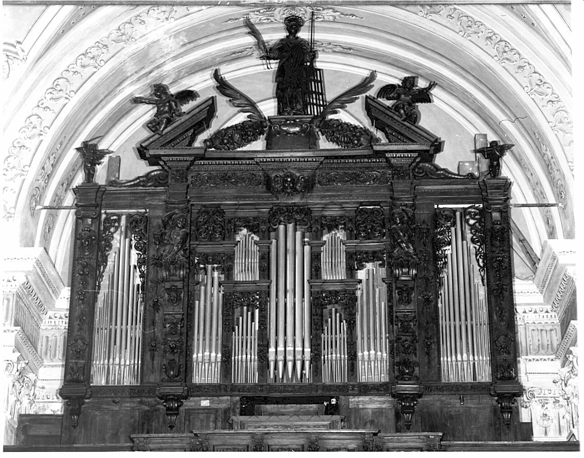 organo, complesso decorativo - manifattura lombarda (sec. XX)