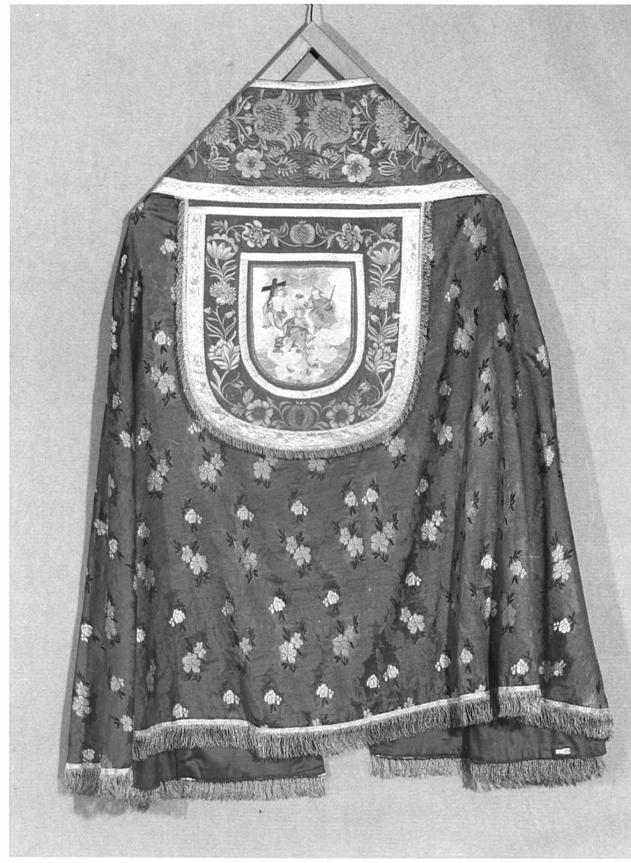 piviale, opera isolata - manifattura italiana (sec. XIX)