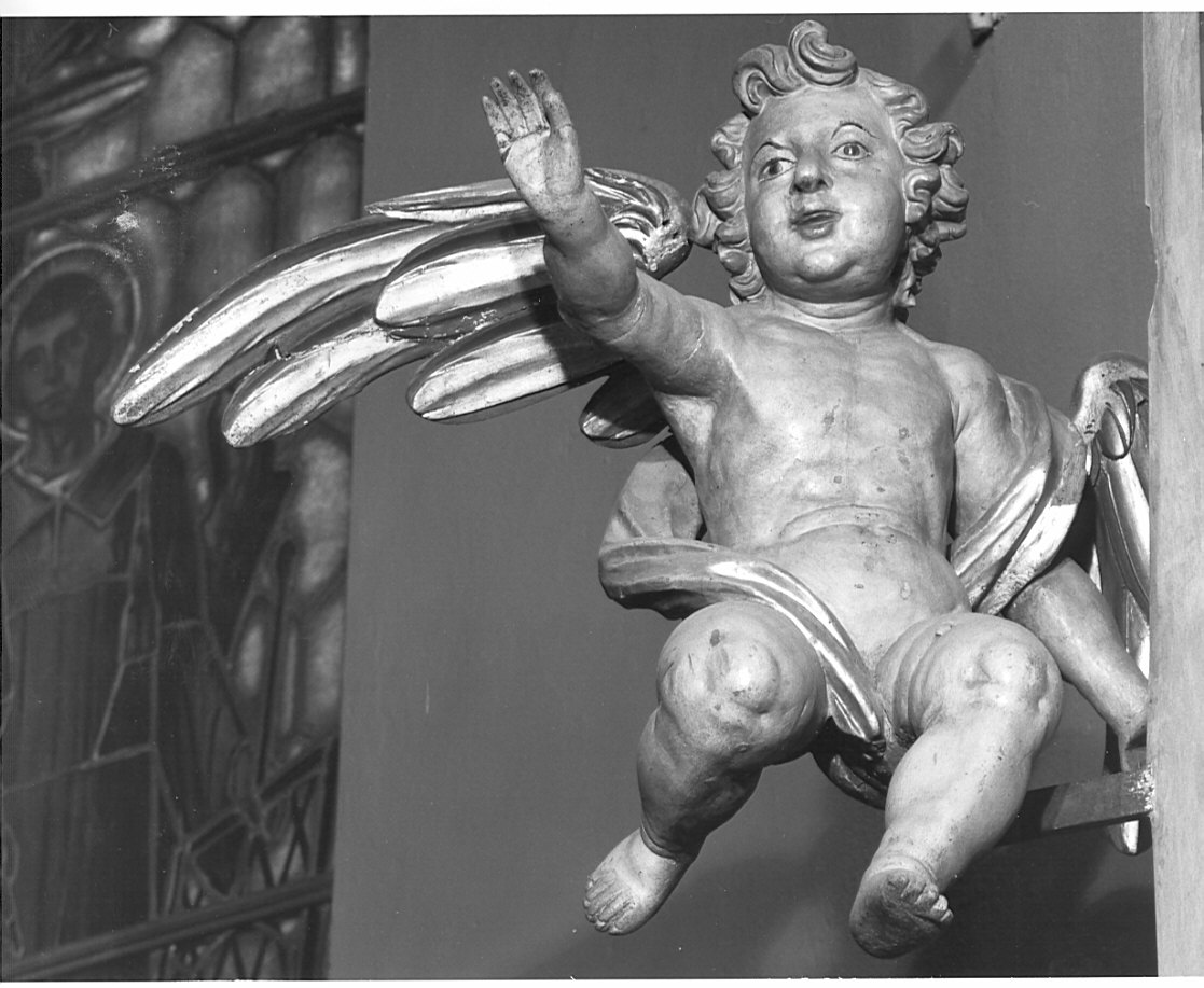 angioletti (scultura, coppia) - ambito lombardo (sec. XVIII)