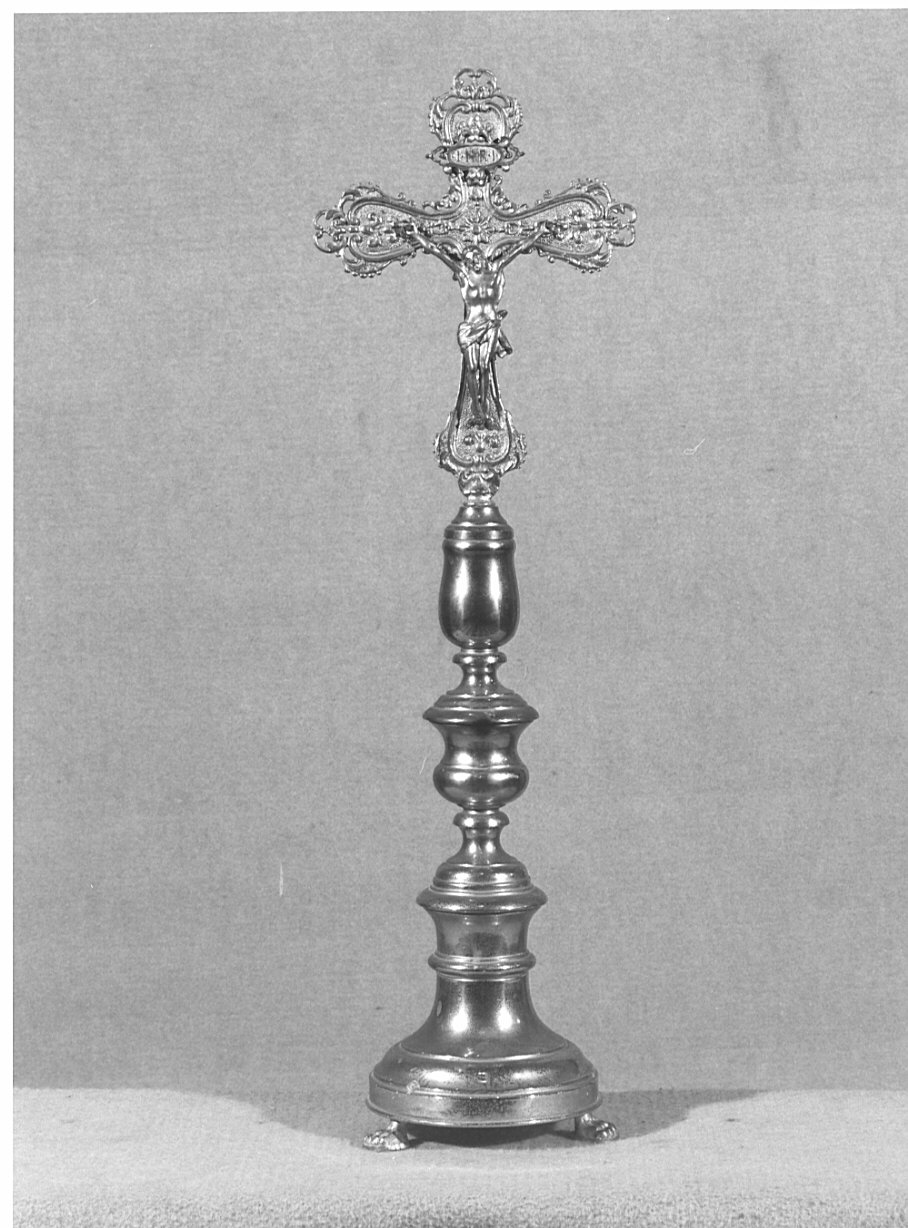 croce d'altare, opera isolata - ambito lombardo (sec. XIX)