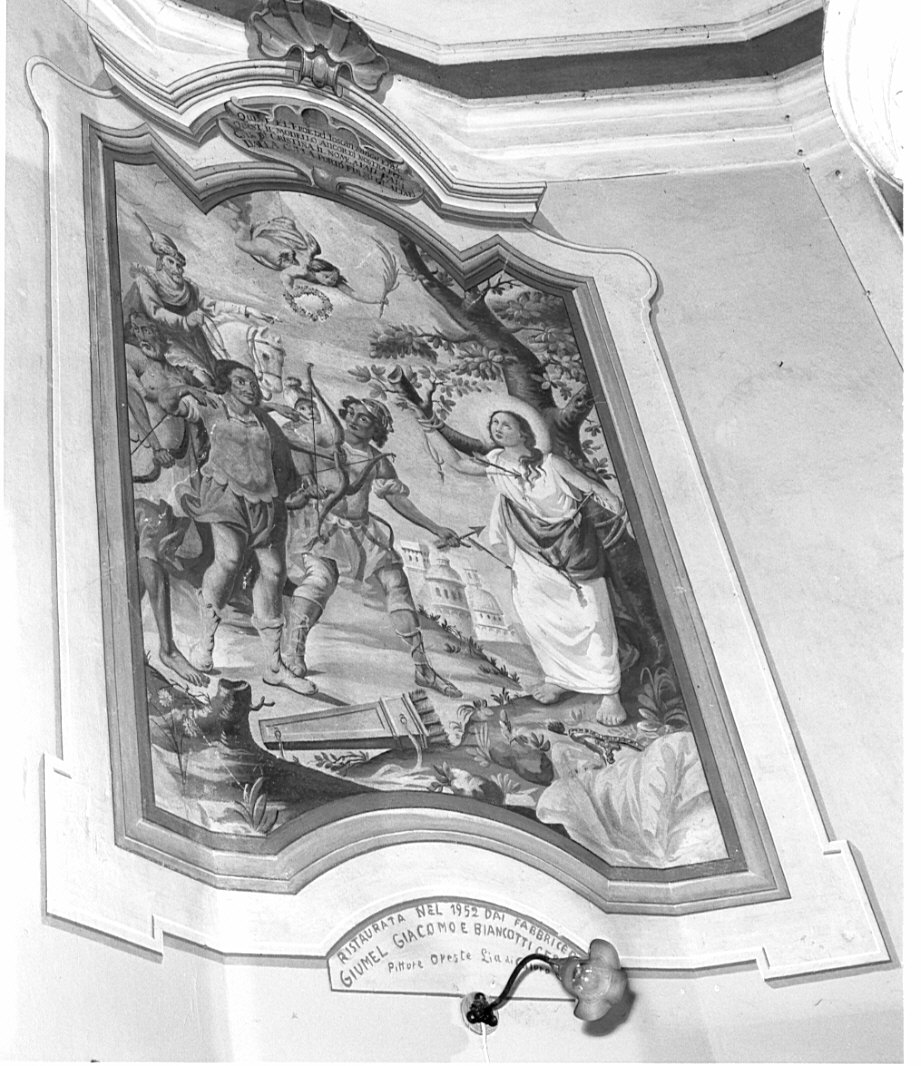 martirio di Santa Cristina (dipinto, opera isolata) - ambito valtellinese (sec. XVII)