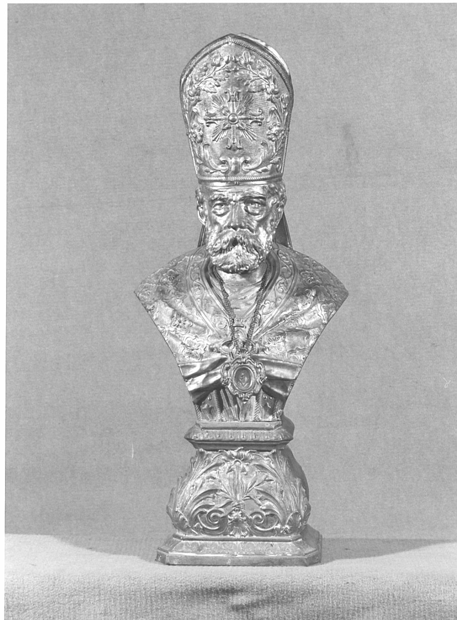 reliquiario - a busto, serie - ambito lombardo (sec. XIX)