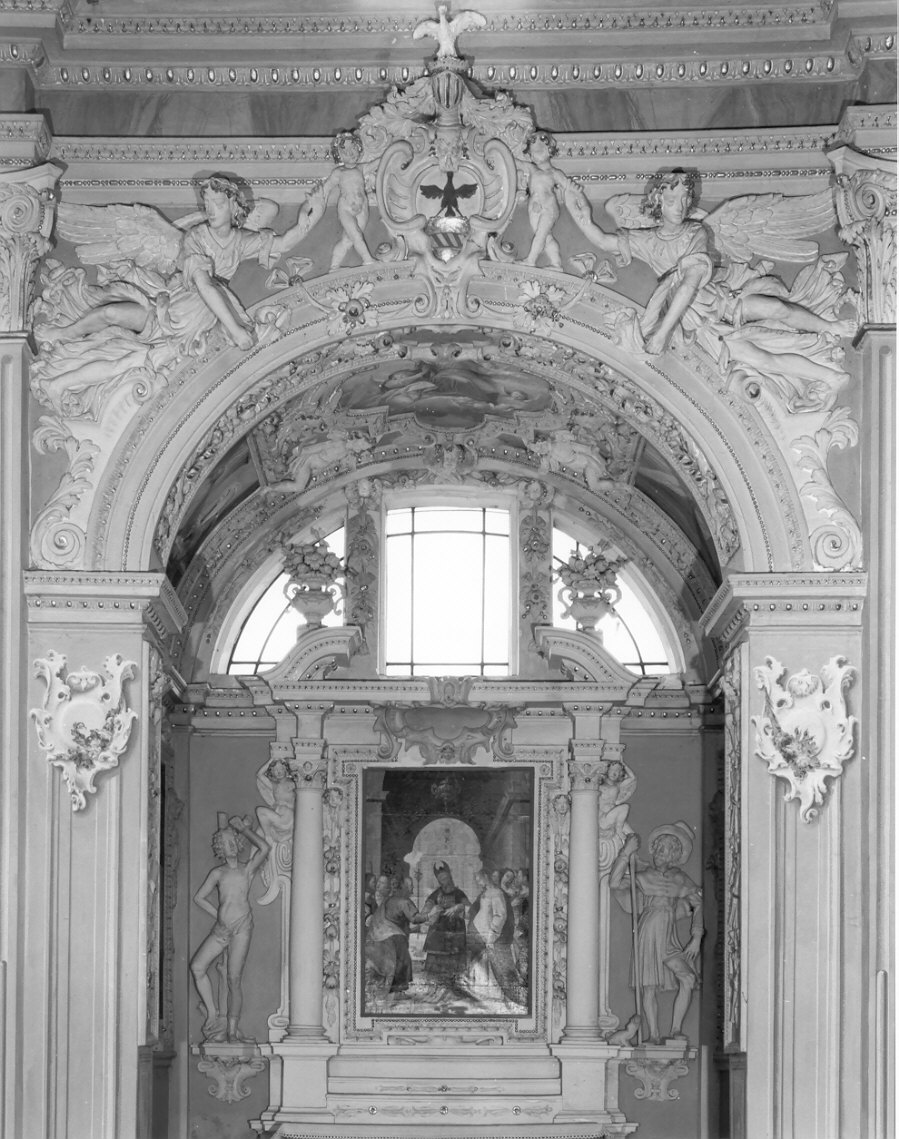 decorazione plastica, insieme di Casella Alessandro (cerchia) (sec. XVII)