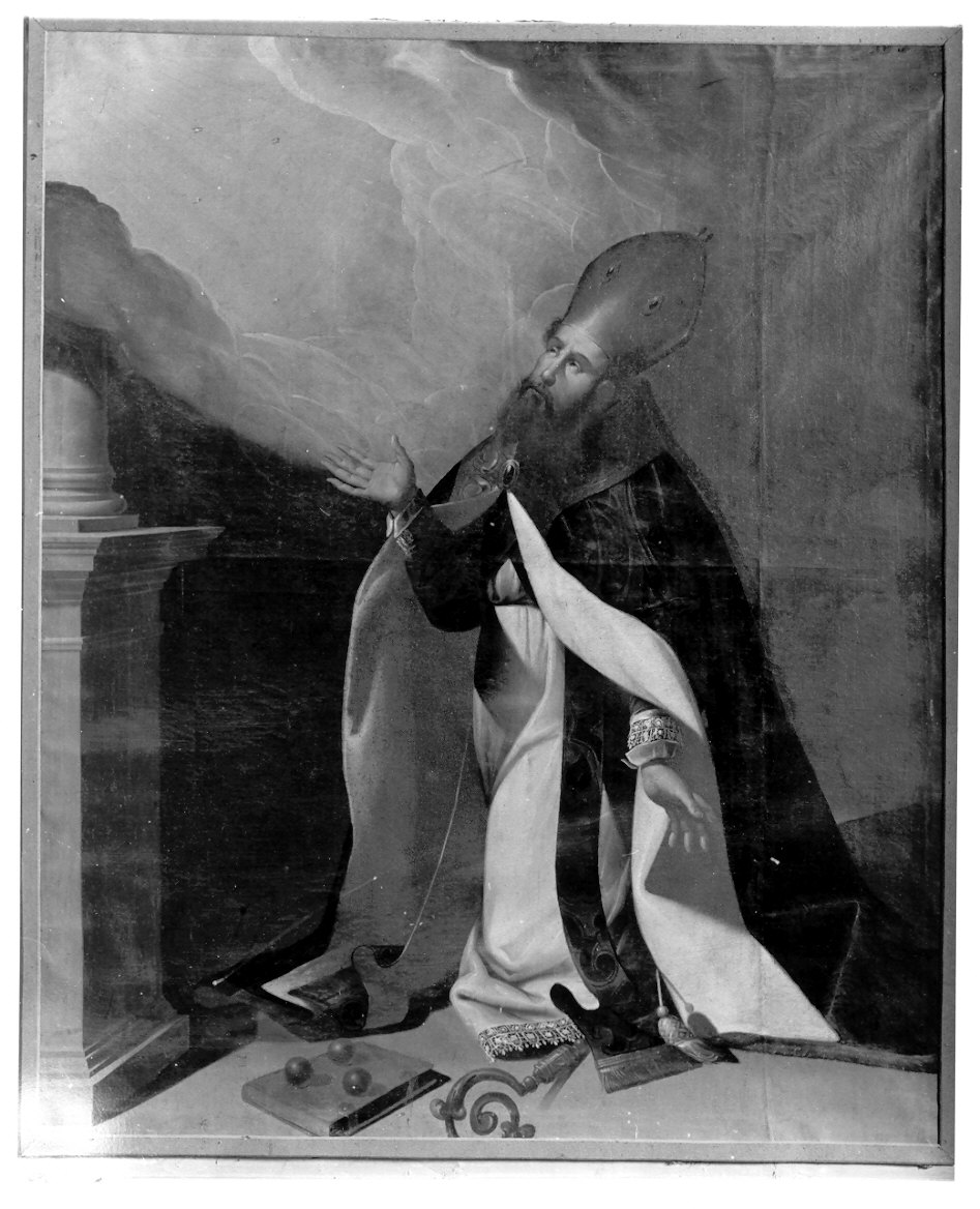 San Nicola di Bari (dipinto, opera isolata) di Marni Carlo (sec. XVII)