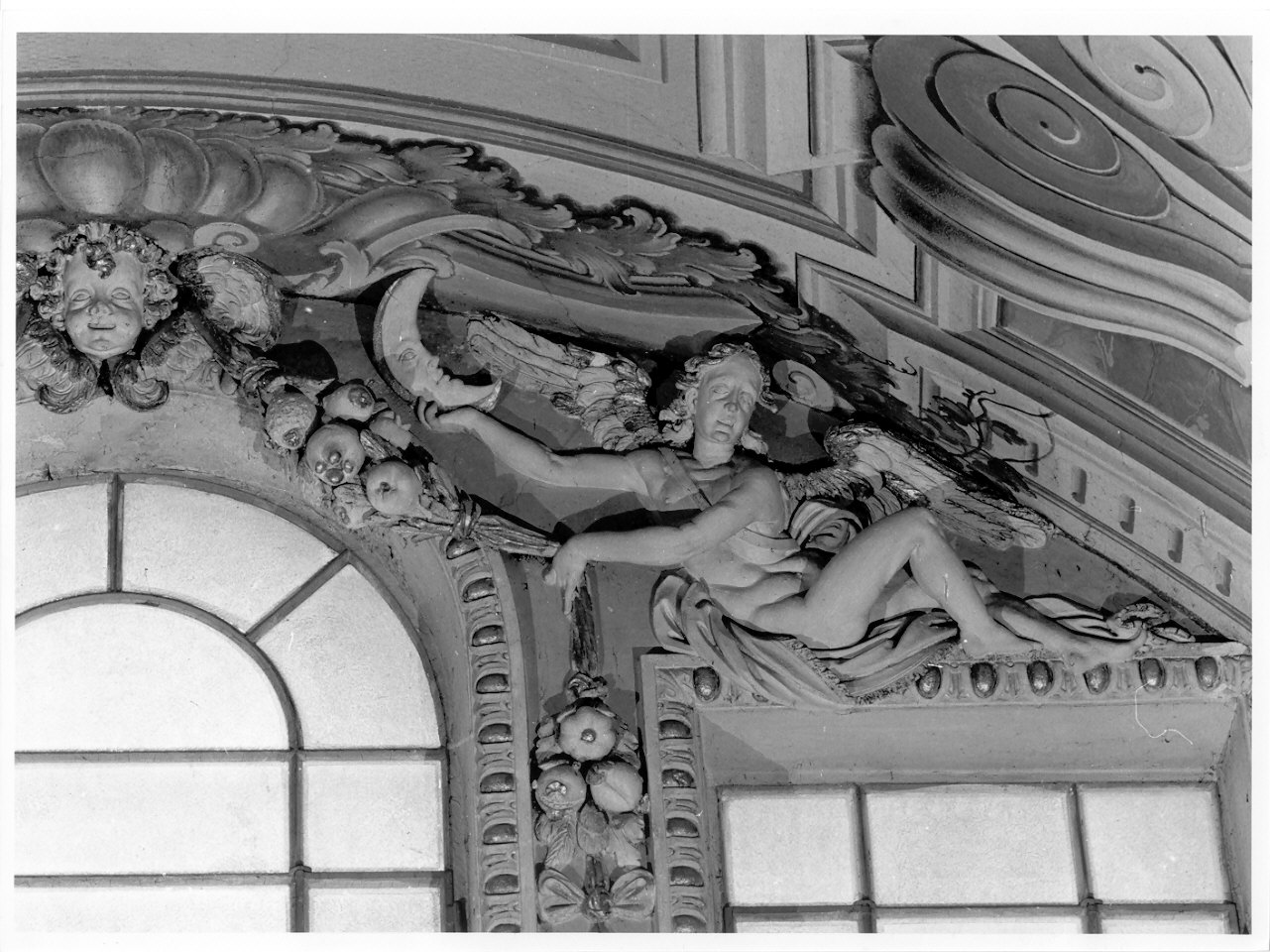 angelo (statua, pendant) - ambito lombardo (sec. XVII)